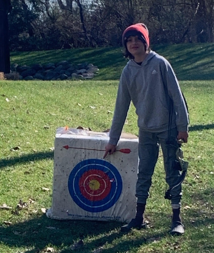 Archery workshop with Mr. Bova